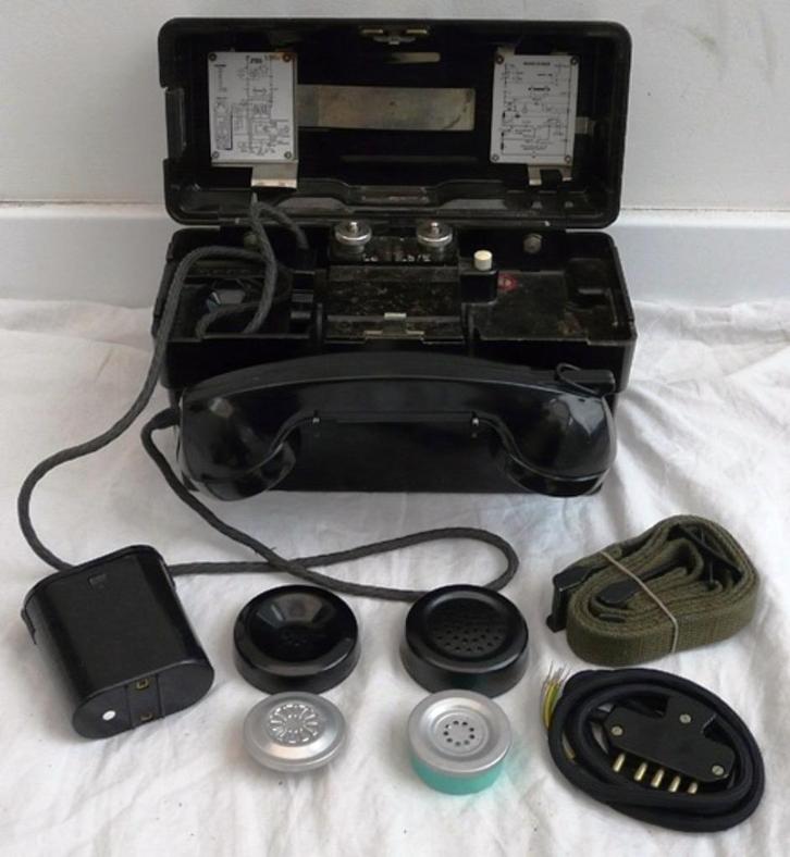 Telefoon Veld, SEL (Standard Elektrik Lorenz), KL, 1971.(3), Verzamelen, Militaria | Algemeen, Landmacht, Overige typen, Nederland