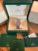 Rolex Oyster perpetual 39mm rhodium dial full set 114300, Sieraden, Tassen en Uiterlijk, Horloges | Heren, Staal, Ophalen of Verzenden