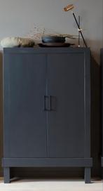 Zwarte WOOD kast - Zo goed als nieuw!, Met deur(en), 100 tot 150 cm, Ophalen of Verzenden, Zo goed als nieuw