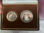 San marino full set 1984 zilver 500 lire 1000 lire proof, Postzegels en Munten, Munten | Europa | Niet-Euromunten, Ophalen of Verzenden