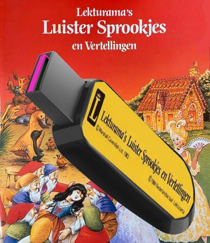 Kerst tip Lekturama luistersprookjes USB stick, Boeken, Sprookjes en Fabels, Ophalen of Verzenden