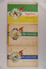3X Piggelmee Plaatjesalbums: Van Nelle (1951-1955), Boeken, Ophalen of Verzenden, Gelezen, J.Laurens, N. van leeuwen, Plaatjesalbum