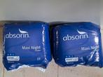 2x Maxi Incontinentie Inleggers Nacht - Nieuw! Merk Absorin, Ophalen of Verzenden