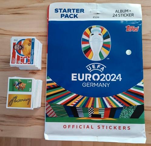 Complete set Euro 2024 + starters pakket, Hobby en Vrije tijd, Stickers en Plaatjes, Nieuw, Meerdere stickers, Ophalen of Verzenden