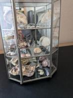 Vintage Antiek Vitrinekastje, Huis en Inrichting, Kasten | Vitrinekasten, Minder dan 50 cm, Antiek/Vintage/Brocante, Ophalen of Verzenden
