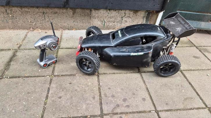 Hormann HT RC Auto - 2 Takt - Offroad, Hobby en Vrije tijd, Modelbouw | Radiografisch | Auto's, Gebruikt, Auto offroad, Benzine