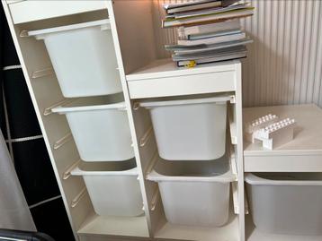 Ikea trofast met bakken (6x) beschikbaar voor biedingen