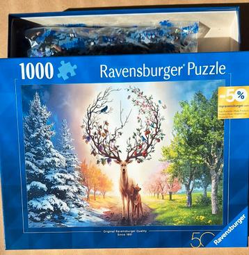 Ravensburger legpuzzel 1000 stukjes beschikbaar voor biedingen