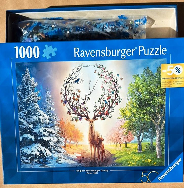 Ravensburger legpuzzel 1000 stukjes, Hobby en Vrije tijd, Denksport en Puzzels, Ophalen of Verzenden