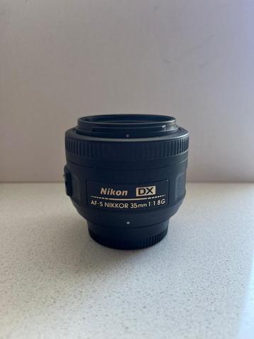 Nikon AF-S 35mm f/1.8G DX objectief beschikbaar voor biedingen