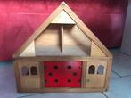 Poppenhuis van hout, Ophalen of Verzenden, Gebruikt, Poppenhuis