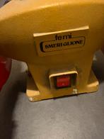 Italiaanse werkbank slijpmachine, Doe-het-zelf en Verbouw, Gereedschap | Slijpmachines, Ophalen, Gebruikt, Minder dan 700 watt