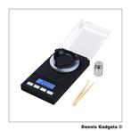 Dennis Gadgets : Precisie weegschaal van 0,001 t/m 100 gram, Doe-het-zelf en Verbouw, Weegschalen, Ophalen of Verzenden, Nieuw