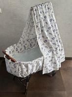Vintage Rotan baby Wieg met Bekleding, Ophalen, Gebruikt, Wieg