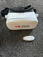 VR bril VR PRO met afstandsbediening, Spelcomputers en Games, Virtual Reality, Ophalen of Verzenden, Zo goed als nieuw, Telefoon