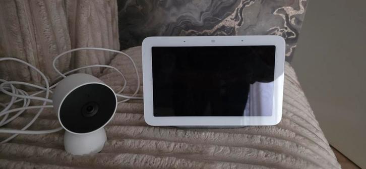 Google nest hub smart speaker met google Camera, Audio, Tv en Foto, Videobewaking, Gebruikt, Binnencamera, Ophalen of Verzenden