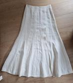 Exclusieve linnen rok van Onimo / John van Houtum - Maat S, Kleding | Dames, Onimo, Wit, Ophalen of Verzenden, Maat 36 (S)