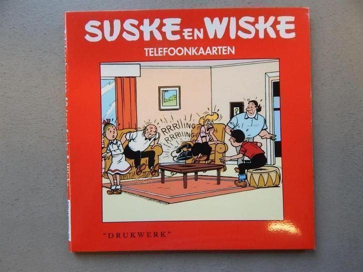 Suske en Wiske Mapje Telefoonkaarten Suske en Wiske 50 jaar, Verzamelen, Overige Verzamelen, Nieuw, Ophalen of Verzenden