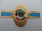 Karel I sigarenbandje zwarte Piet 1963, Verzamelen, Verzenden, Gebruikt, Gebruiksvoorwerp