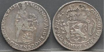 1/8 dukaat 1793 "Pietje" - Zeeland beschikbaar voor biedingen