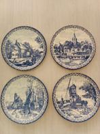 Delfts Blauw Wandborden - 4 Seizoenen, Ophalen of Verzenden
