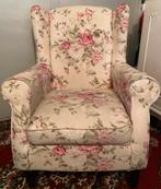 Gebloemde stoel, Huis en Inrichting, Fauteuils, Ophalen, 50 tot 75 cm