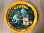 Vintage Camel reclame dienblad rond 45 cm, Ophalen of Verzenden, Gebruikt, Gebruiksvoorwerp