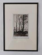 Ets Lepic - Landschap met Bomen, Antiek en Kunst, Ophalen of Verzenden