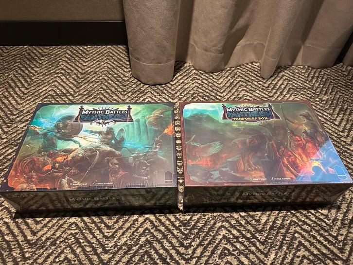Mythic Battles Pantheon (+ Pandora’s Box uitbreiding), Hobby en Vrije tijd, Gezelschapsspellen | Bordspellen, Nieuw, Ophalen of Verzenden
