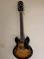 Epiphone ES-339 Vintage Sunburst semi-akoestische gitaar, Ophalen, Zo goed als nieuw, Hollow body, Epiphone