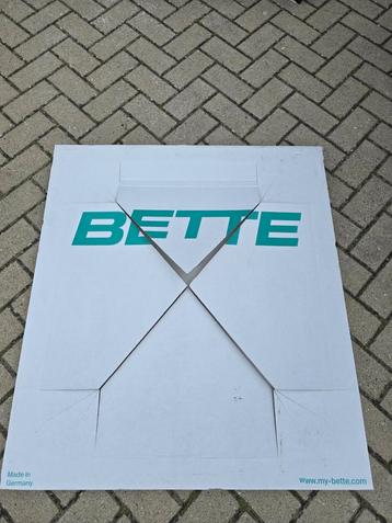 Zeer platte douchebak - Bette - Nieuwstaat! beschikbaar voor biedingen