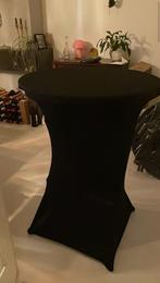 Te huur: Statafels met zwarte rok, Huis en Inrichting, Tafels | Statafels, Ophalen, Gebruikt