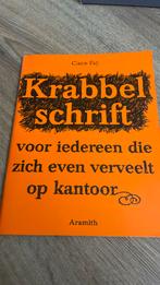 Krabbelschrift, leuk cadeau., Boeken, Advies, Hulp en Training, Nieuw, Ophalen