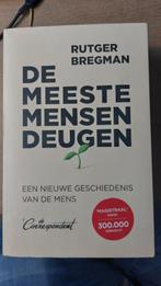 De meeste mensen deugen - Rutger Bregman, Ophalen of Verzenden, Zo goed als nieuw, Rutger Bregman