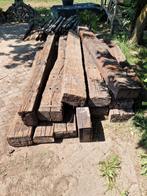 2e keus eiken spoorbielzen, Tuin en Terras, Bielzen en Borders, Ophalen of Verzenden, Gebruikt, Hout, Biels