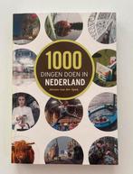 Boek Jeroen van der Spek - 1000 dingen doen in Nederland, Boeken, Overige merken, Fiets- of Wandelgids, Ophalen of Verzenden, Zo goed als nieuw