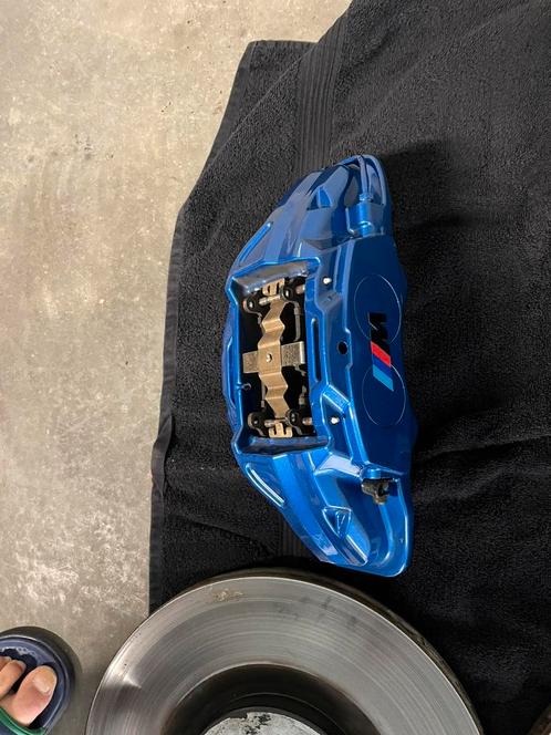 Bmw f40 f44 blauwe remmenset m-sport/performance, Auto-onderdelen, Remmen en Aandrijving, BMW, Gereviseerd, Ophalen