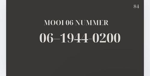 MOOI MAKKELIJK 06 NUMMER PREPAID SIMKAART, Telecommunicatie, Prepaidkaarten en Simkaarten, Zo goed als nieuw, KPN, Ophalen of Verzenden