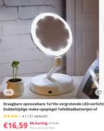 Nieuwe make-up spiegel,make-upspiegel met led verlichting, Minder dan 50 cm, Nieuw, Ophalen of Verzenden, Minder dan 100 cm