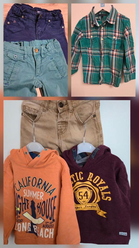 Mini Herfstcollectie | Maat 104 | 6 stuks | Stoer & verzorgd, Kinderen en Baby's, Kinderkleding | Overige, Gebruikt, Jongen, Ophalen of Verzenden