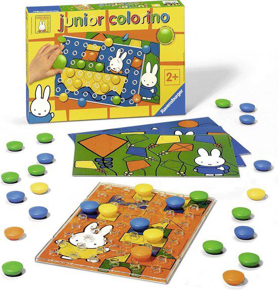 Ravensburger nijntje Junior Colorino - leerspel, Kinderen en Baby's, Ophalen of Verzenden, Zo goed als nieuw