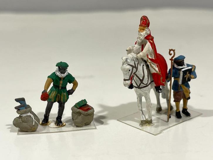 Artitec Sinterklaas en hulppieten, Hobby en Vrije tijd, Modeltreinen | H0, Gebruikt, Overige typen, Gelijkstroom of Wisselstroom