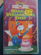 VIDEO Disney`s cartoon classics Donald`s verjaardags feest, Ophalen, Gebruikt, Tekenfilm, Alle leeftijden