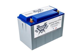 4 gebruikte goede lithium 12v 100ah accus’s beschikbaar voor biedingen