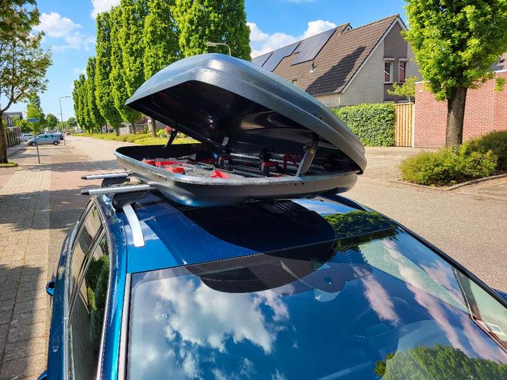 Te huur: Grote dakkoffer, Auto diversen, Dakkoffers, Gebruikt, Ophalen