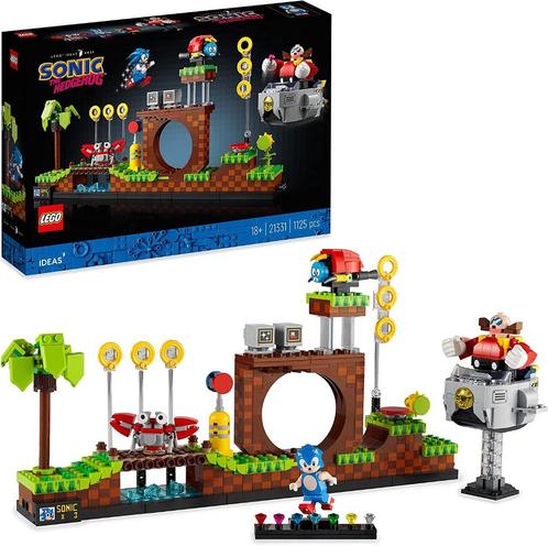 21331 LEGO Ideas: Sonic the Hedgehog – Green Hill Zone, Kinderen en Baby's, Speelgoed | Duplo en Lego, Nieuw, Lego, Complete set