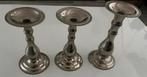 DESIGN BY artworldtrading MOOIE ROBUUSTE ZILVEREN KANDELAARS, Antiek en Kunst, Ophalen of Verzenden, Zilver