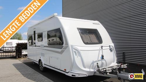 Knaus Sudwind volop in opties, Caravans en Kamperen, Caravans, Bedrijf, tot en met 4, 1250 - 1500 kg, Rondzit, Knaus, 2 aparte bedden