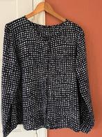 Blouse Purdey zwart-wit maat 42/44 Xl, Zwart, Maat 42/44 (L), Ophalen of Verzenden, Zo goed als nieuw