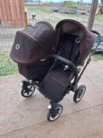 Bugaboo Donkey 2 Duo kinderwagen compleet met accessoires, Bugaboo, Zo goed als nieuw, Verstelbare duwstang, Ophalen
